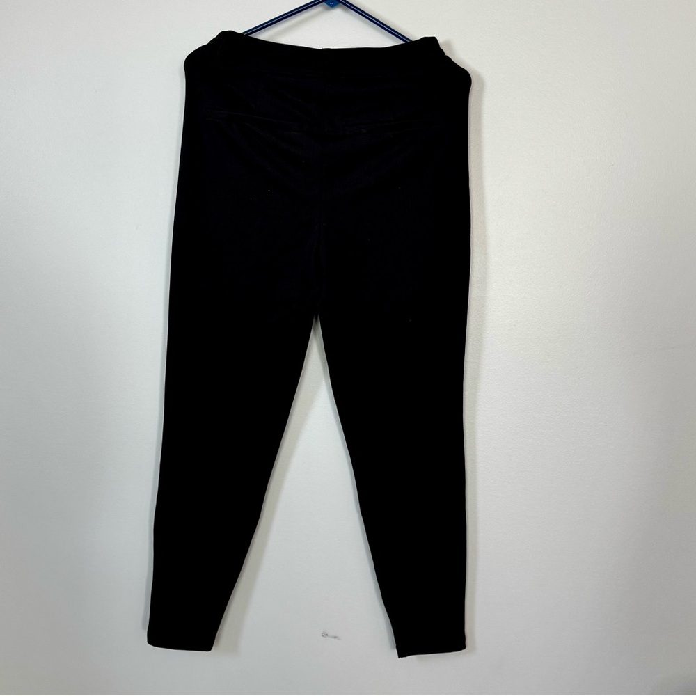 HALARA Elegant Black Straight Leg Pants - Picture 3 of 9